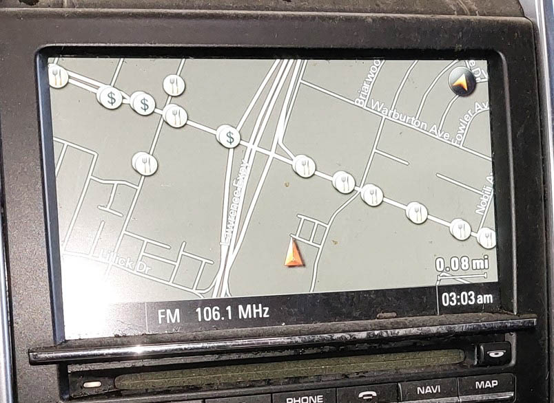 11-16 PORSCHE CAYENNE (958) GPS NAVIGATION DISPLAY SCREEN RADIO STEREO RECEIVER — exact item pictured